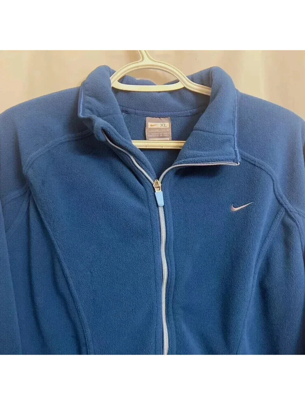 Nike Full Zip Fleece Jacket Women's Extra Large XL (16-18) Teal